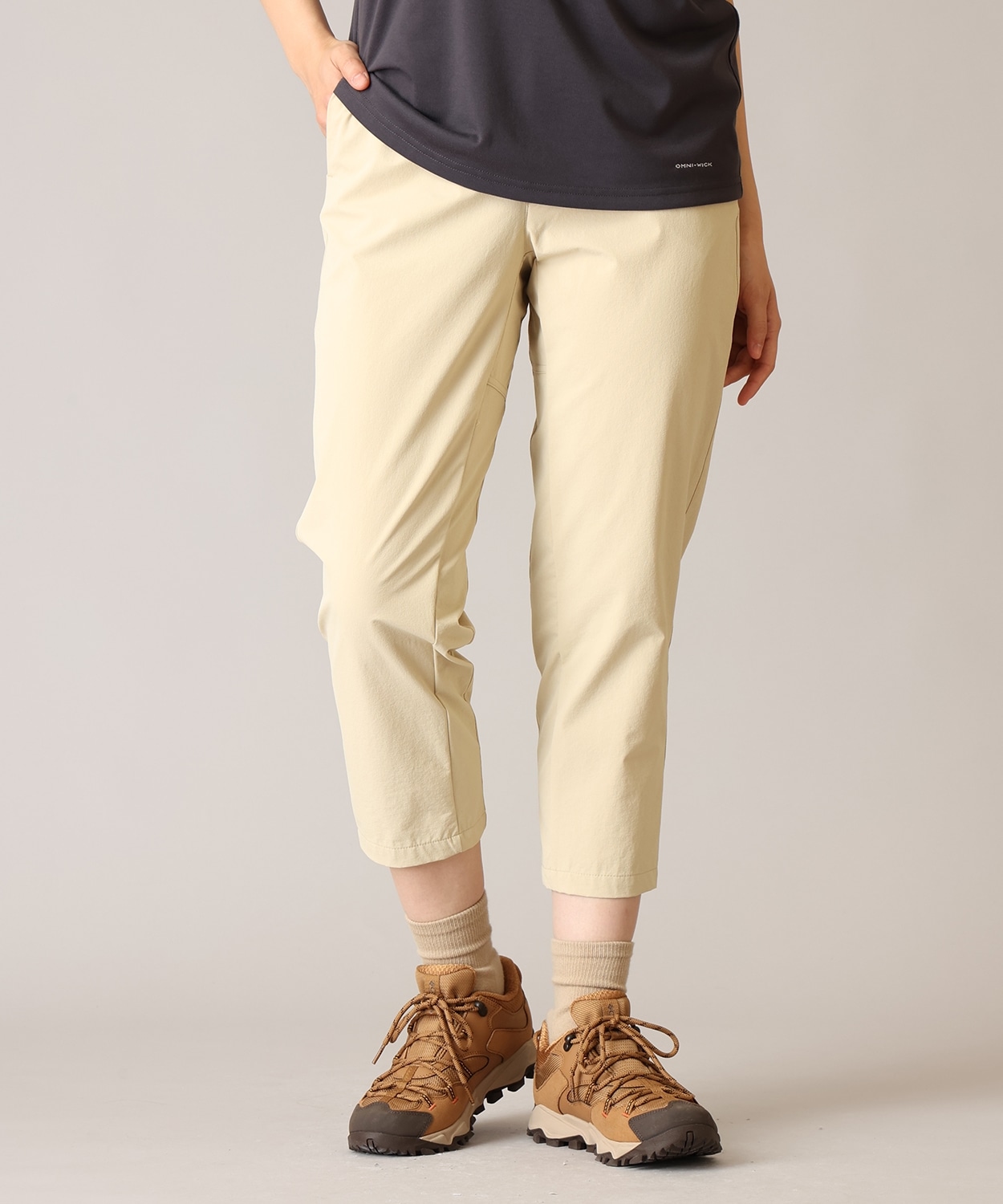 ウィメンズタイムトゥートレイルクロップパンツ(S Oatmeal