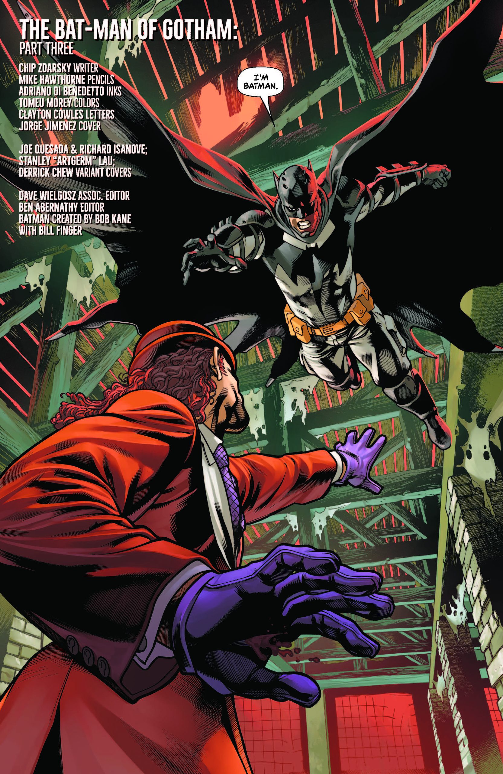 EXCLUSIVE: See Mike Hawthorne's redesign of the dark knight in