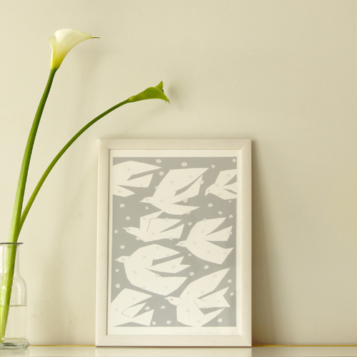 完売）ミナペルホネン設立25周年記念！KLIPPANアートポスター“TRIP