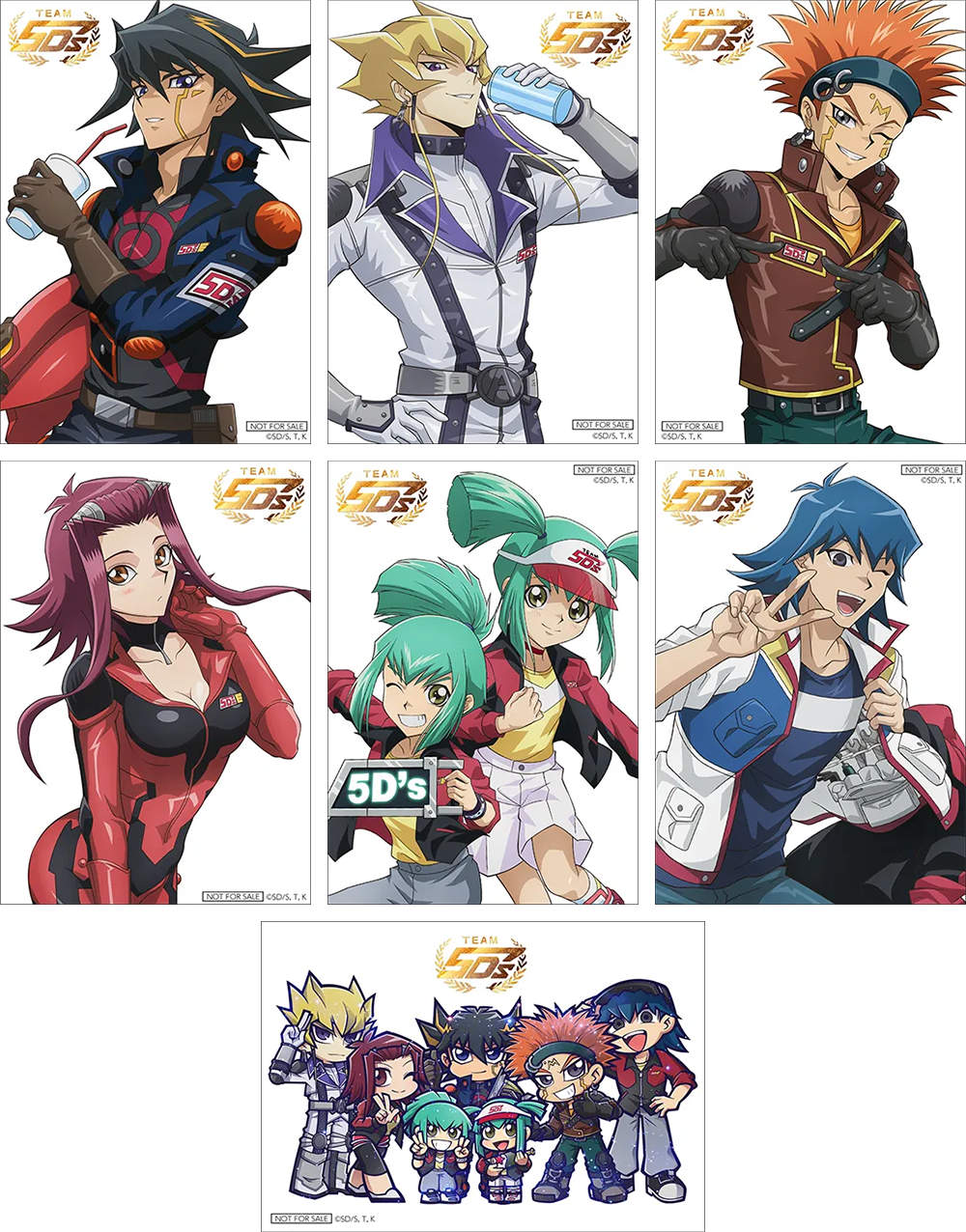 放送開始15周年「遊☆戯☆王5D's」WRGP チーム5D's 物販出張所〉先行