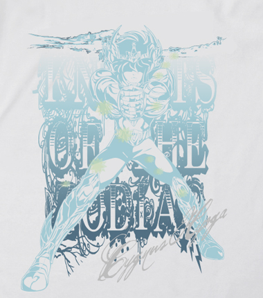 キグナス氷河Tシャツ [聖闘士星矢] | キャラクター公式グッズ
