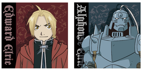 エド＆アルクッションカバー [鋼の錬金術師 FULLMETAL ALCHEMIST