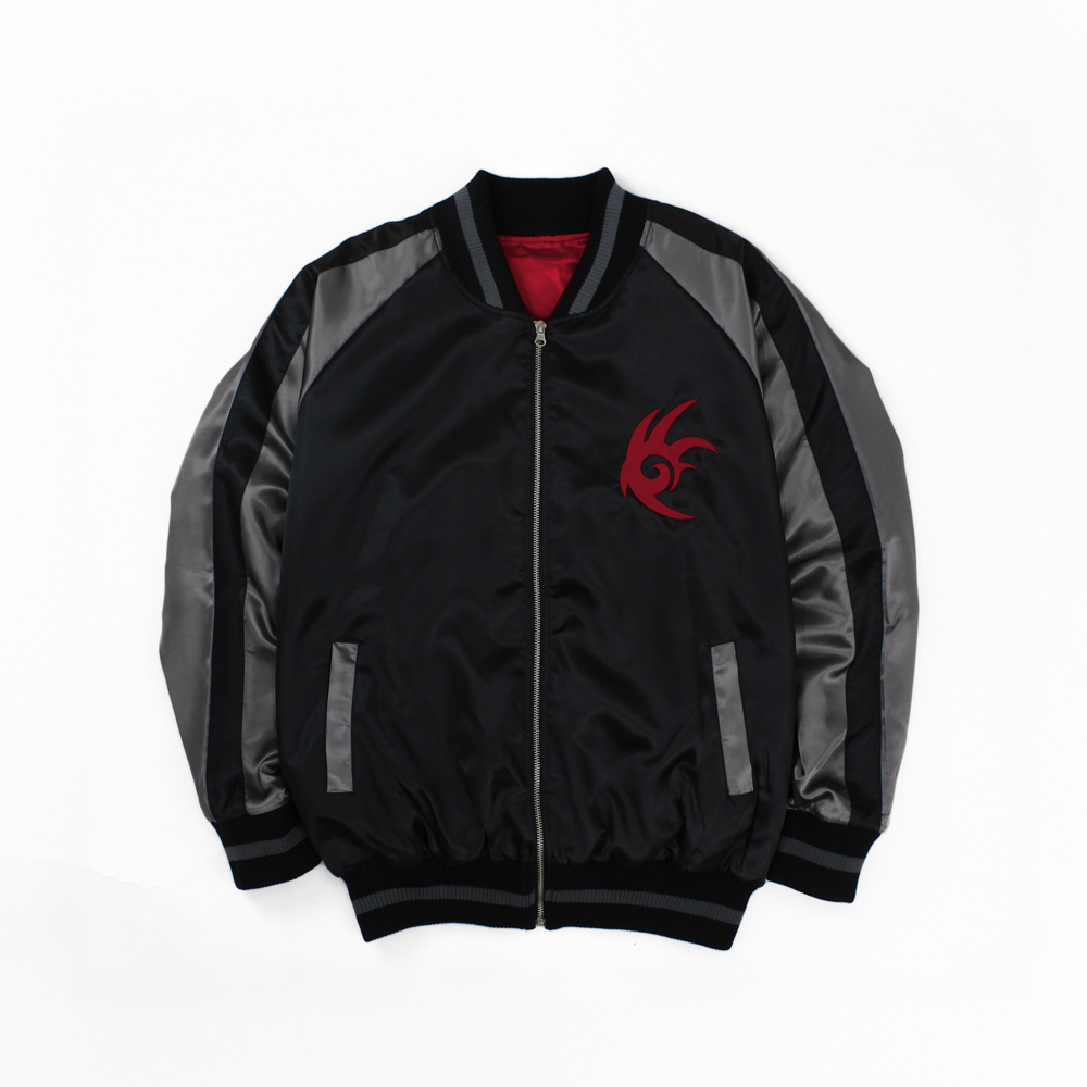 シャドウ 刺繍スカジャン [ソニック・ザ・ヘッジホッグ