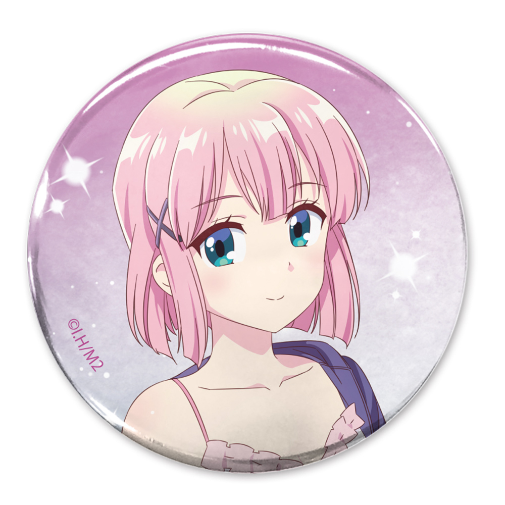 描き下ろし 千代田桃 65mm缶バッジ お泊りVer. [まちカドまぞく 2丁目