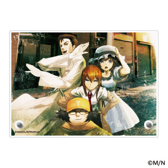 STEINS;GATE キャラクター スクエア缶バッジ（全8種） コンプリート