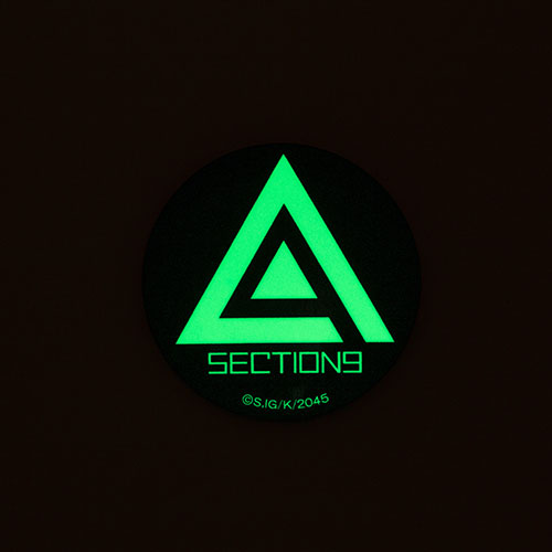 攻殻機動隊 SAC_2045 公安9課マーク高発光缶バッジ [攻殻機動隊