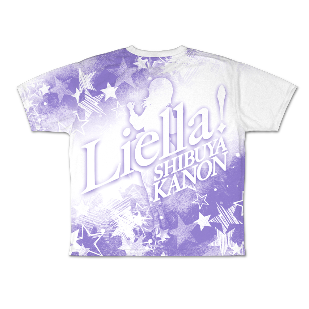 描き下ろし 澁谷かのん 両面フルグラフィックTシャツ『Sing！Shine