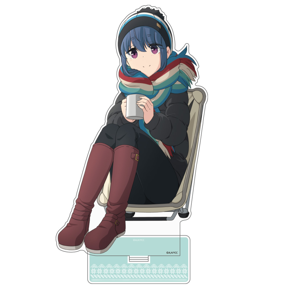 描き下ろし 冬キャン志摩リン アクリルスタンド（大） [『ゆるキャン