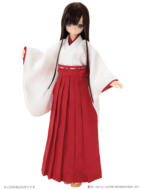 PNM127【1/6サイズドール用】PNM/LL胸用巫女服set [Pureneemo Original