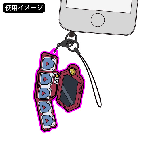 Dパッド 九十九遊馬Ver.ラバーストラップ [遊☆戯☆王ZEXAL