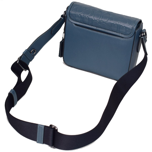 COACH】コーチ メンズ スムースカーフレザー シグネチャー サリバン