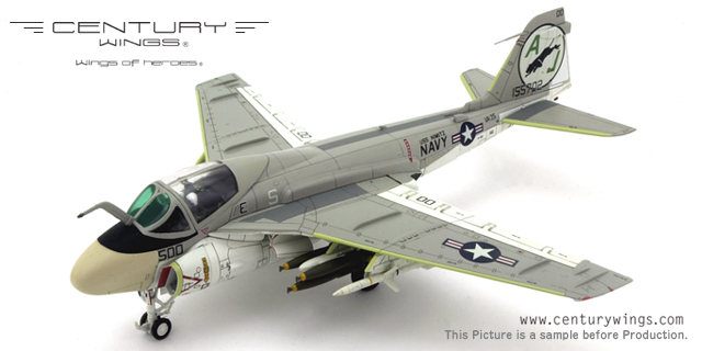 CENTURY WINGS Aircraft Diecast Model | 1/72 Scale A-6 | A-6E