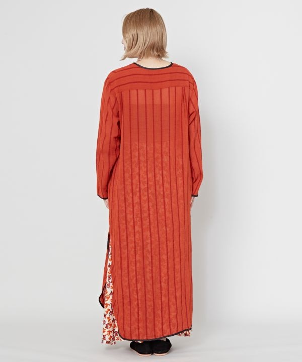 ラインカフタンワンピース(WHITE): 『チャイハネ』公式通販