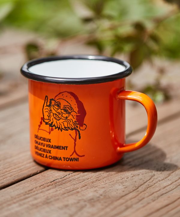 サンタホーローマグ《Amina×謝甜記貮号店》(ORANGE): 『チャイハネ