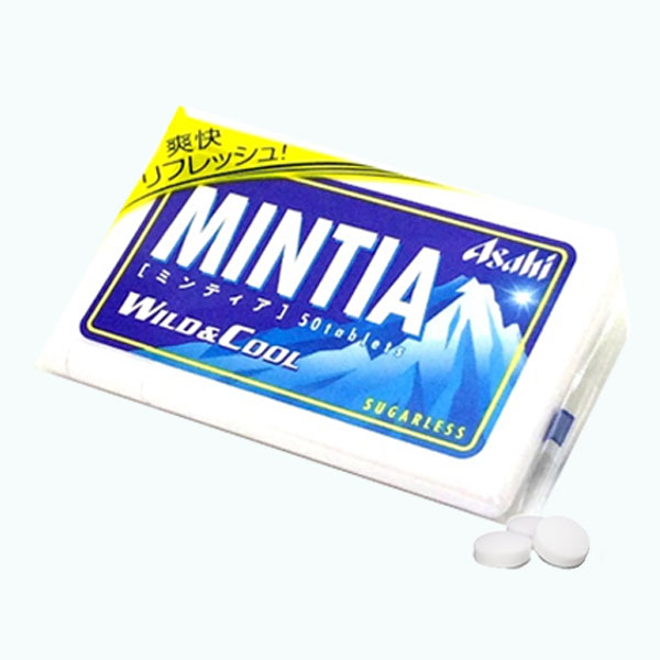 Asahi Mintia Wild Cool Powerful Cooling Mints for Daily Freshness
