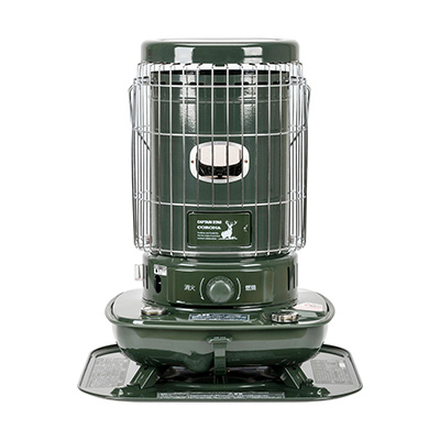 キャプテンスタッグ×コロナ 石油ストーブ SZ-32CS（ダークグリーン