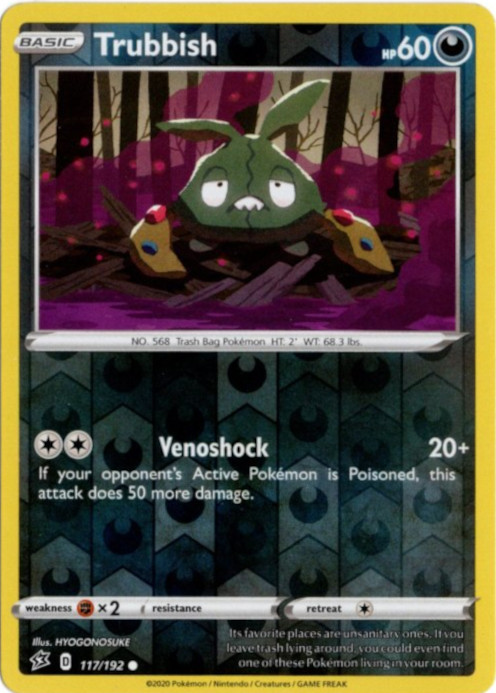 ヤブクロン 海外版 英語版 リバホロ Trubbish - 117/192 -【Card Chicken】