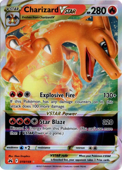 リザードンVSTAR 海外版 英語版 Charizard VSTAR - 019/159 -【Card