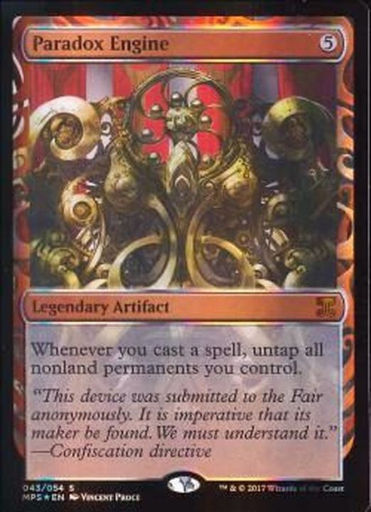 EX](部分光沢FOIL)パラドックス装置/Paradox Engine《英語》【MPS】