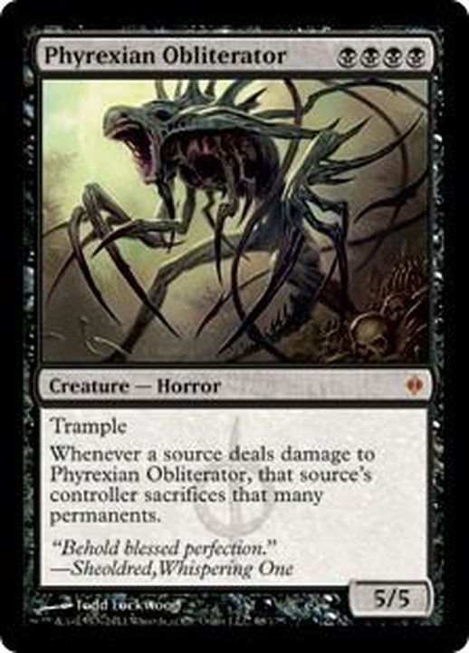 EX]ファイレクシアの抹消者/Phyrexian Obliterator《英語》【NPH】