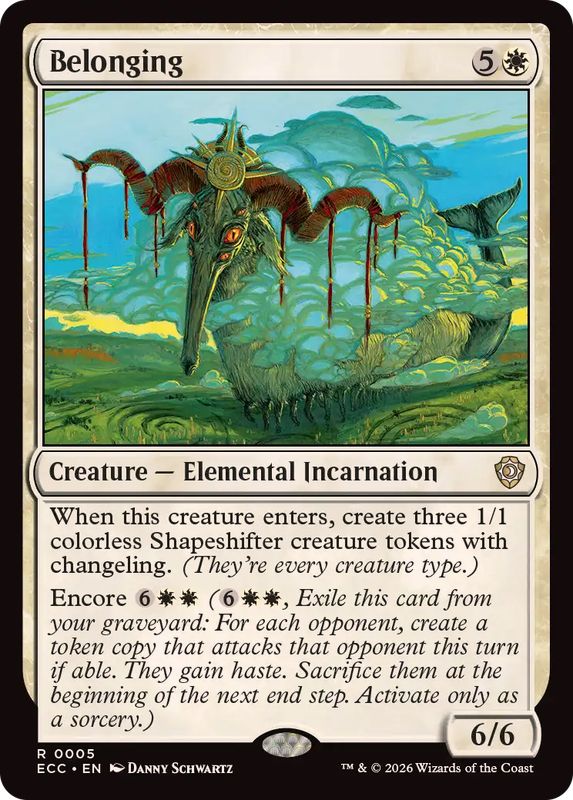 EX+]帰属/Belonging《英語》【ECC】