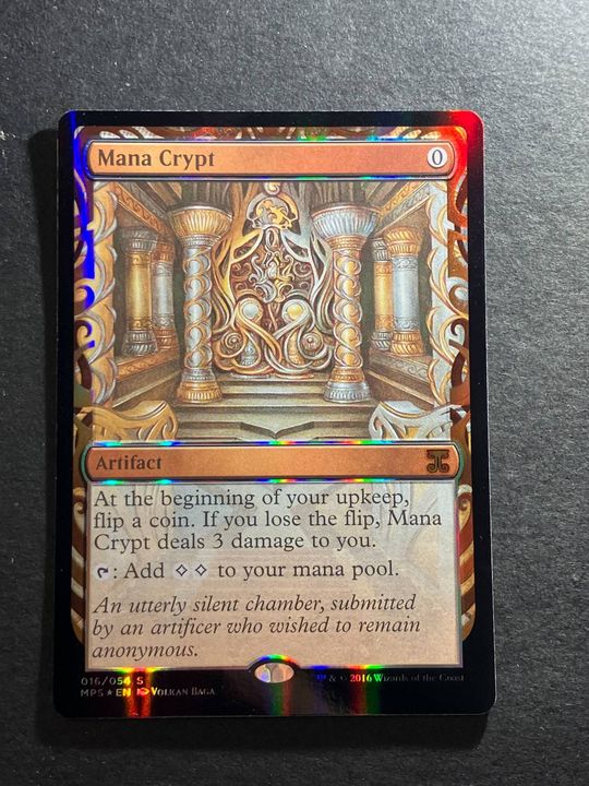 mtg 魔力の墓所 mana crypt 英語 mtg 魔力の墓所/Mana Crypt 本物 旧枠