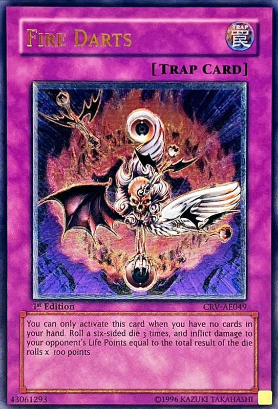 状態A-〕☆旧アジア☆ファイアーダーツ【レリーフ】{CRV-AE049