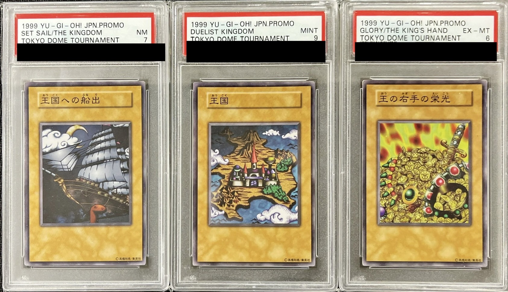 PSA6〜9鑑定済〕王国3枚セット【-】{-}《その他》