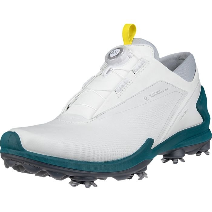 ECCO BIOM Tour BOA White Golf Shoes - Carl's Golfland