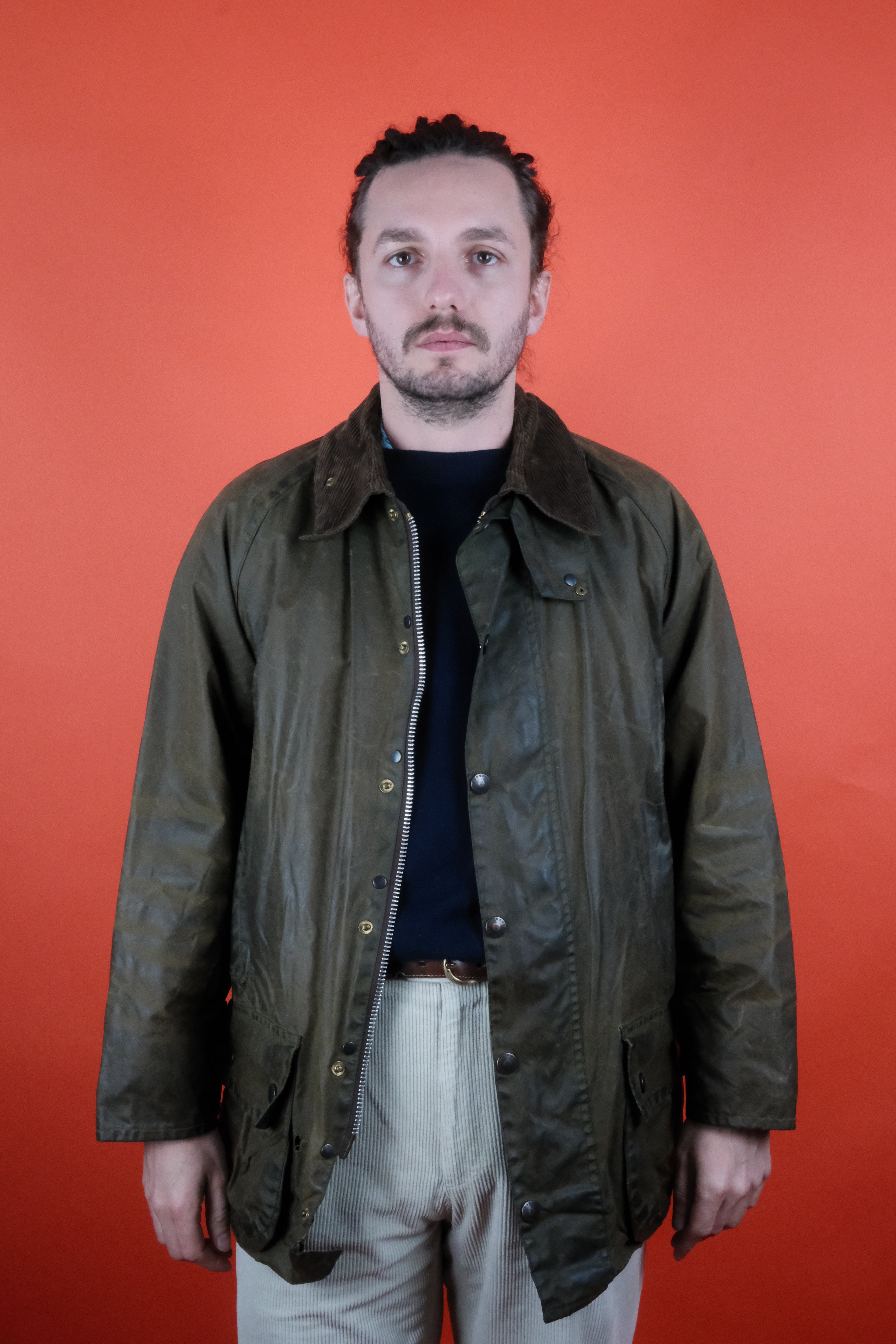 Barbour Beaufort C44/112CM Wax Jacket ~ Vintage Store Clochard92.com