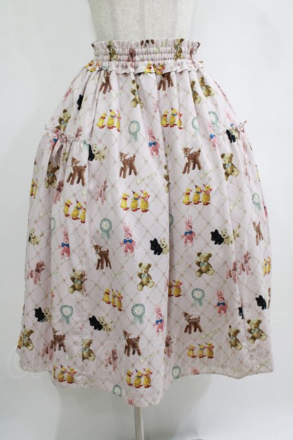 Melody BasKet / ちいさなぬいぐるみスカート ピンク H-25-12-28-1007