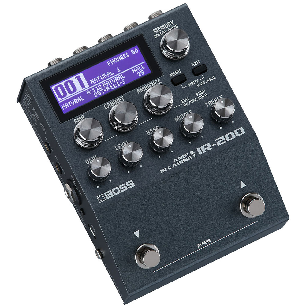 BOSS IR-200 Amp & IR Cabinet プリアンプ キャビネットIRペダル