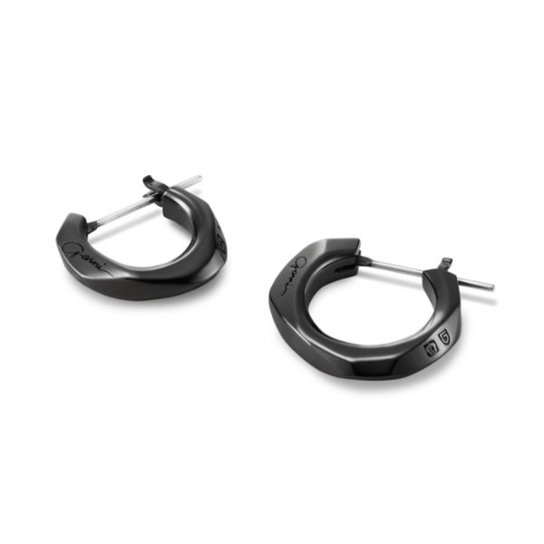 GARNI - Crockery Pierce - BLACK / クロッケリー ピアス / GP20017