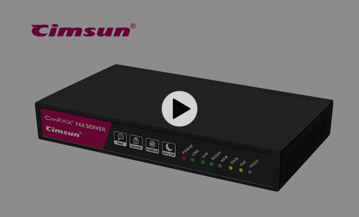 電子ファイル直接FAX送信、PDFとして自動受信して保存|CimFAX FAXサーバ