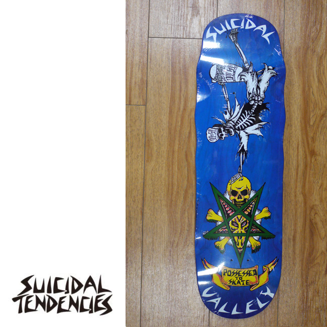 SUICIDAL TENDENCIES]-Mike Vallely Collaboration Deck-POOL