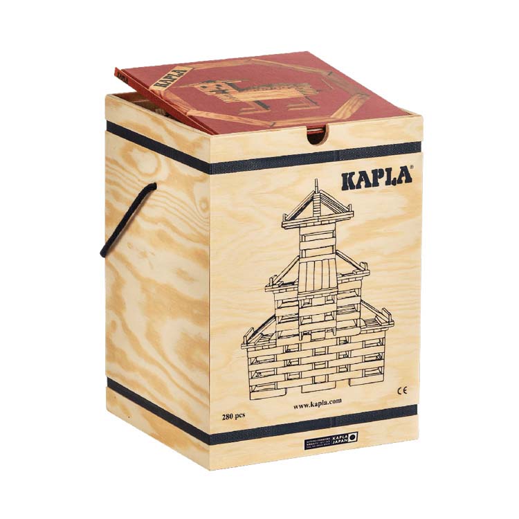 KAPLA カプラブロック280ピース 木箱入り: 木のおもちゃ｜クレヨンハウス
