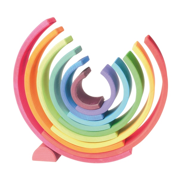 グリムス／アーチレインボー・大: 木のおもちゃ｜クレヨンハウス