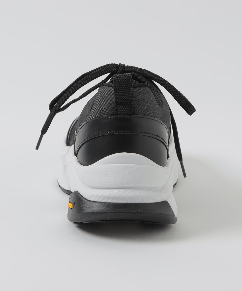 BLACK lab.】シャドークレストブリッジチェックビブラムスニーカー