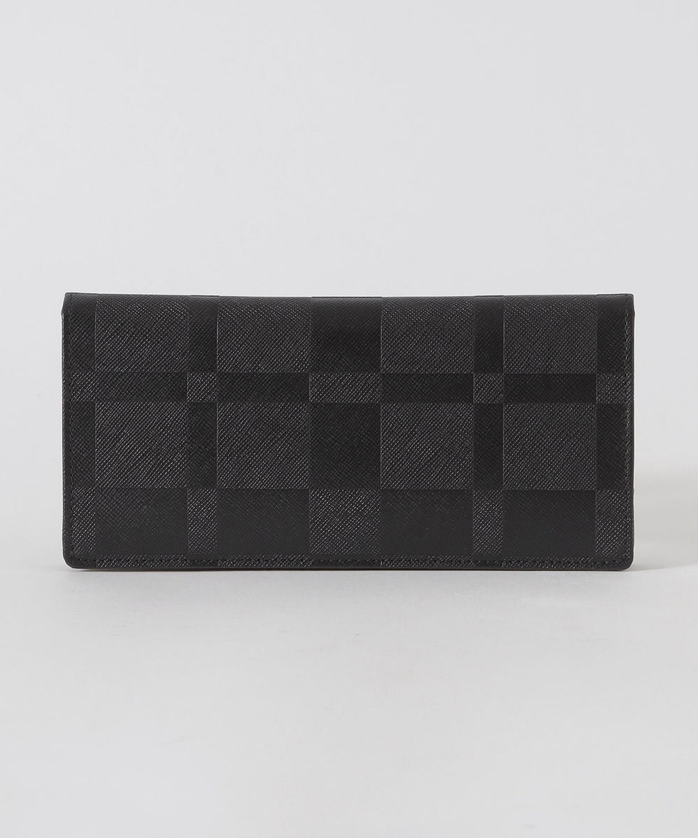 エンボスチェックロングウォレット（ウォレット/ケース）｜BLACK LABEL