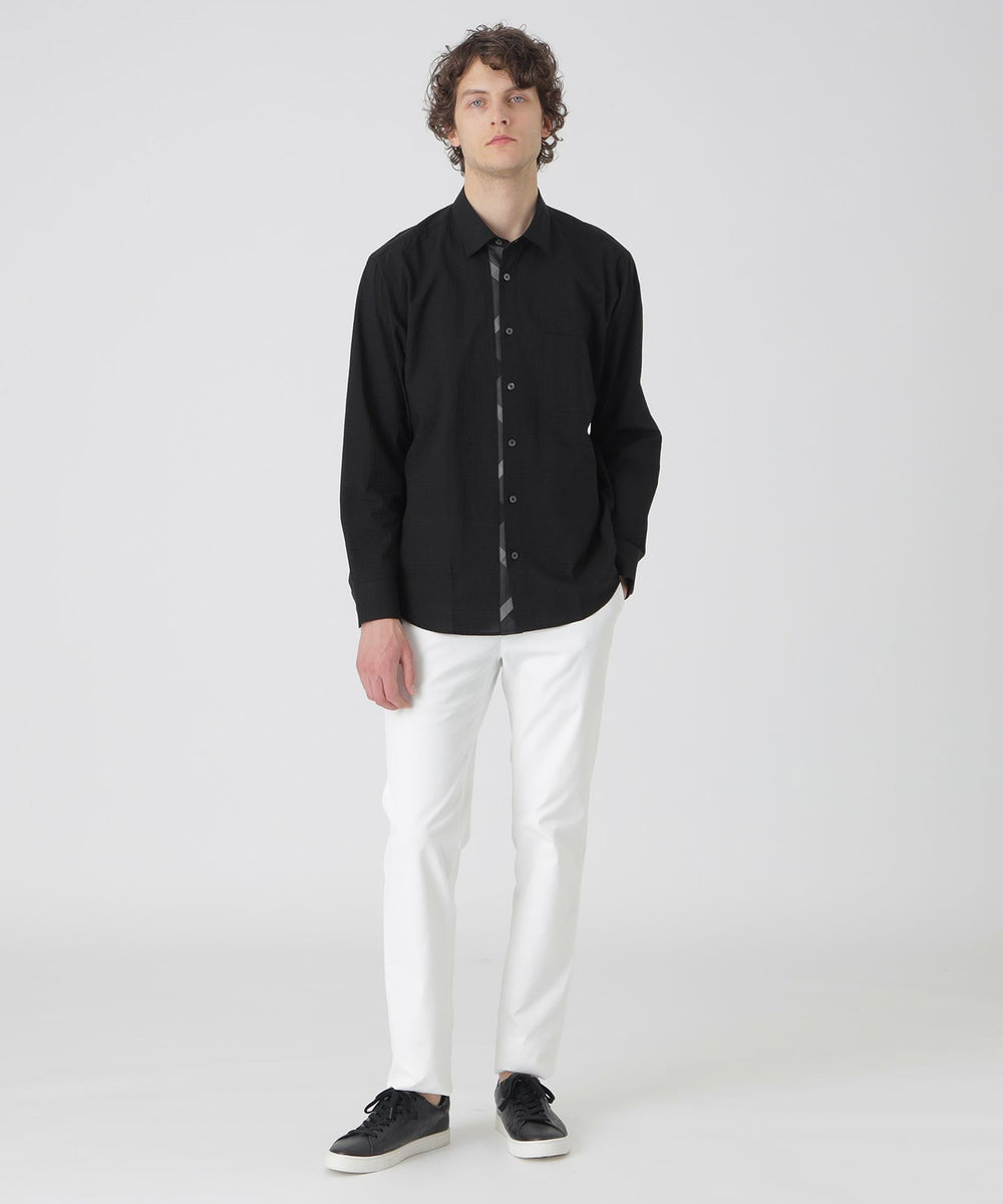 ウェーブシャドークレストブリッジチェックシャツ（カジュアルシャツ