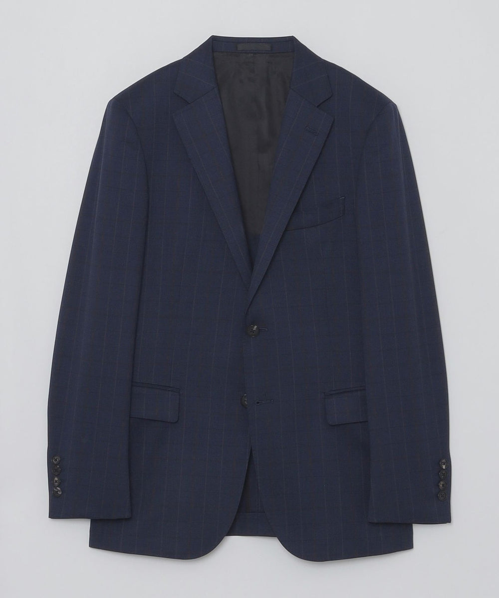 一部店舗限定】ブルーアクセントカラーペンチェックスーツ（スーツ