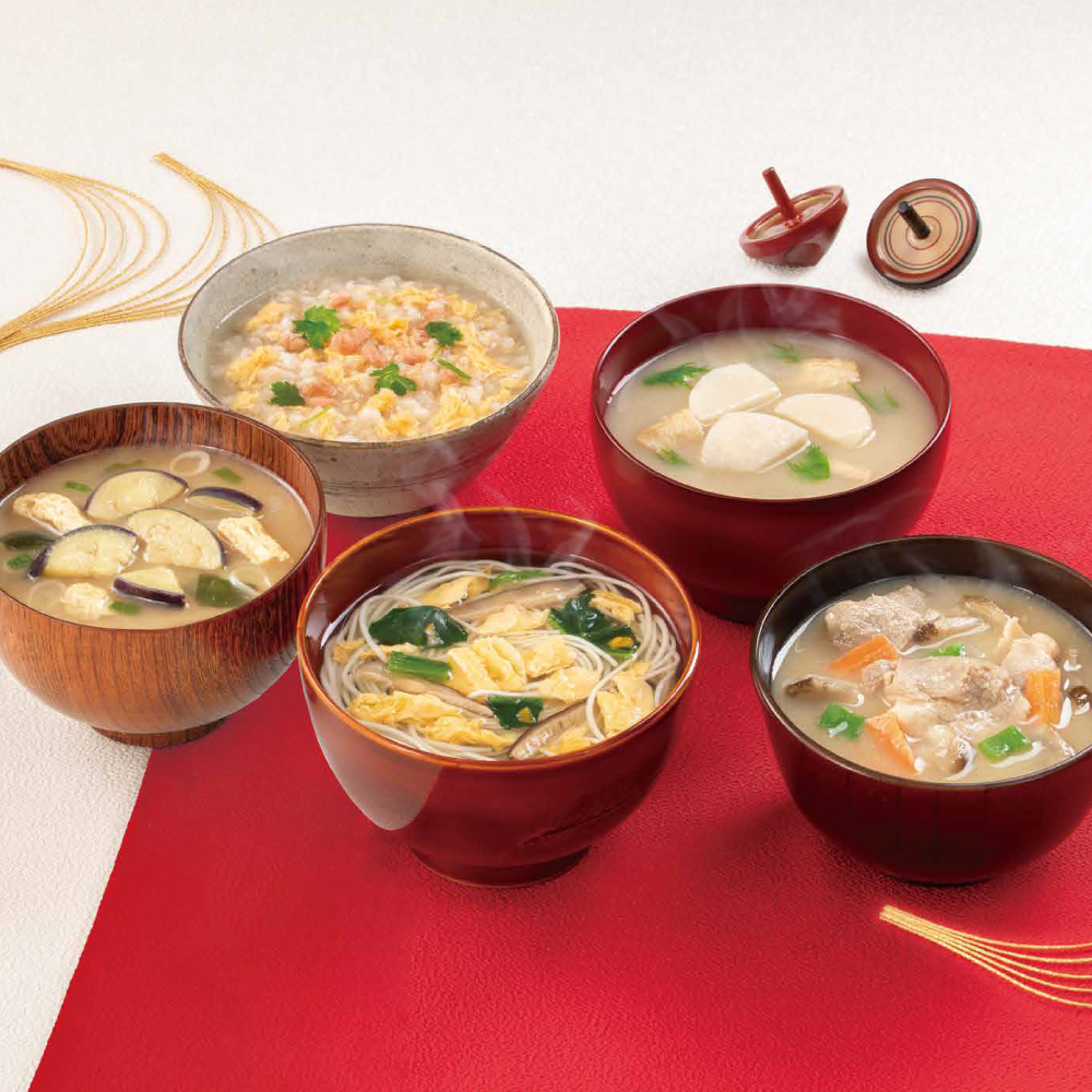 こだわり御膳 冬の楽膳ギフト- インスタント味噌汁・フリーズドライ