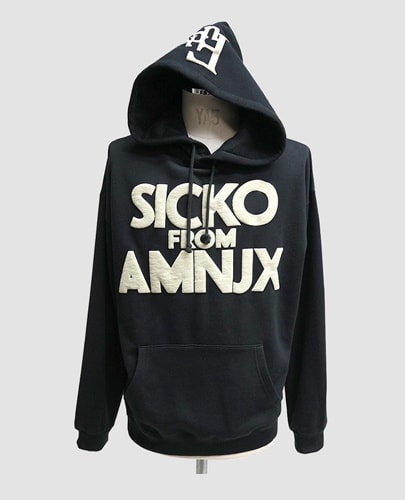 SICKO FROM AMNJX HOODIE of AMNJX