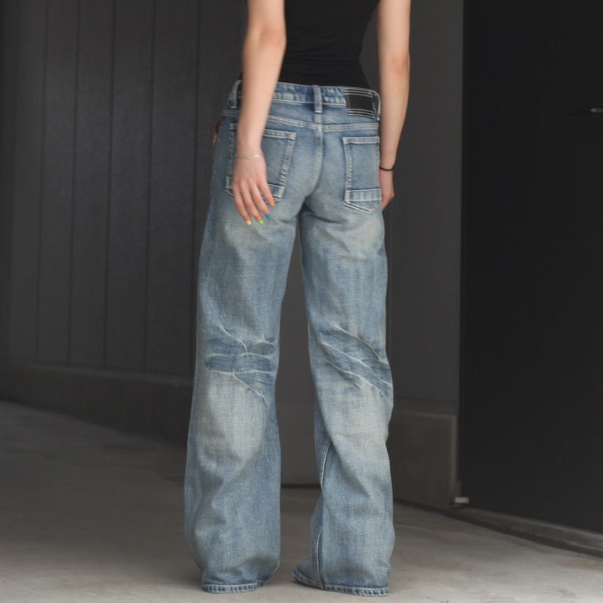 Fax Copy Express * - 【残りわずか】888 Low-Rise Oversized Jeans