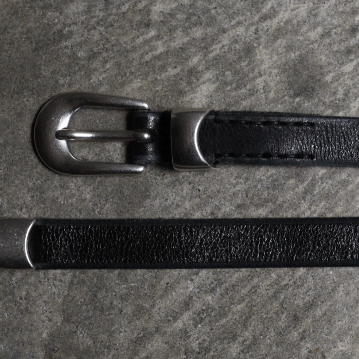 OUR LEGACY - 【残りわずか】2cm Belt(BLACK) | ACRMTSM ONLINE STORE