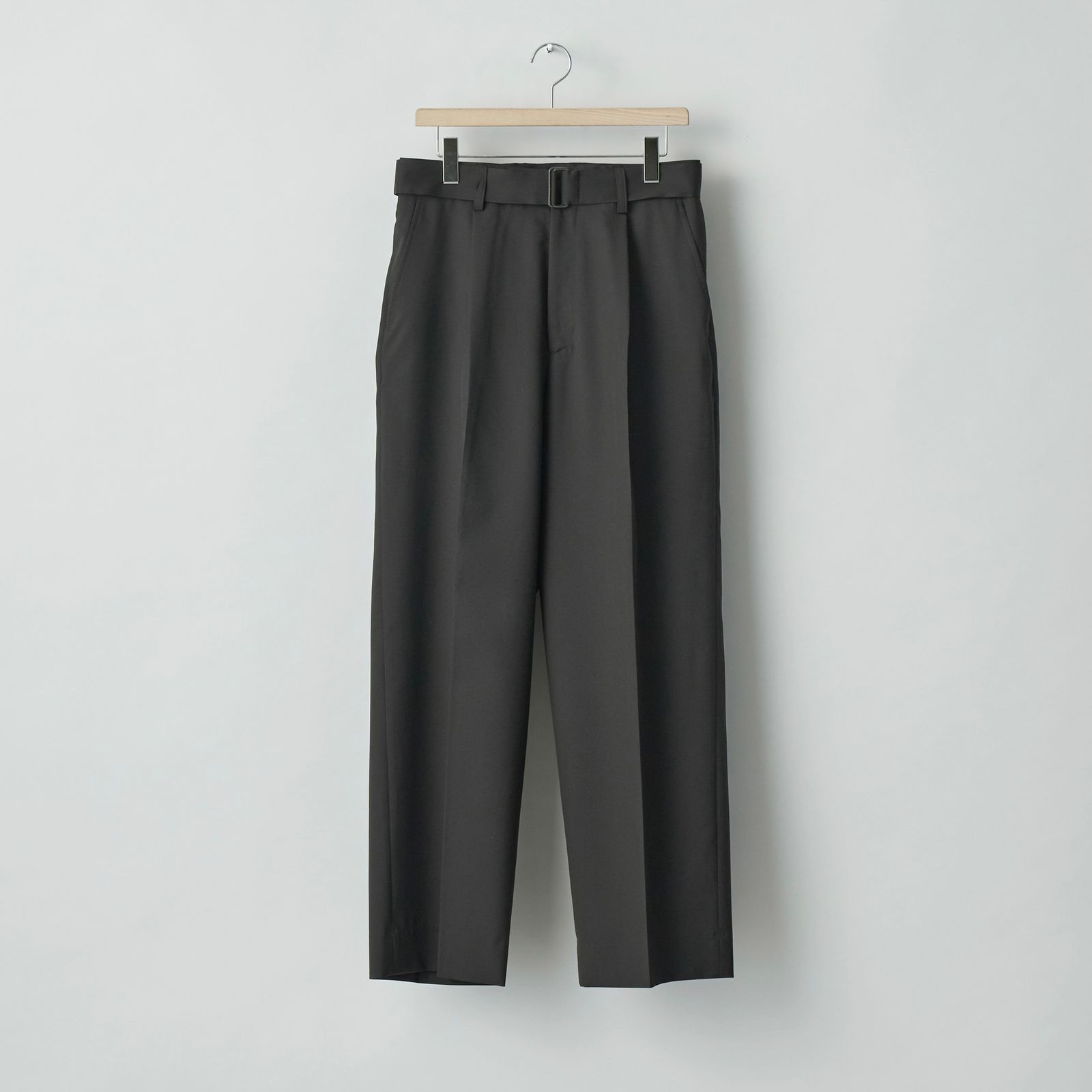 ssstein - 【残り一点】Belted Wide Trousers(2/72 WOOL GABARDINE