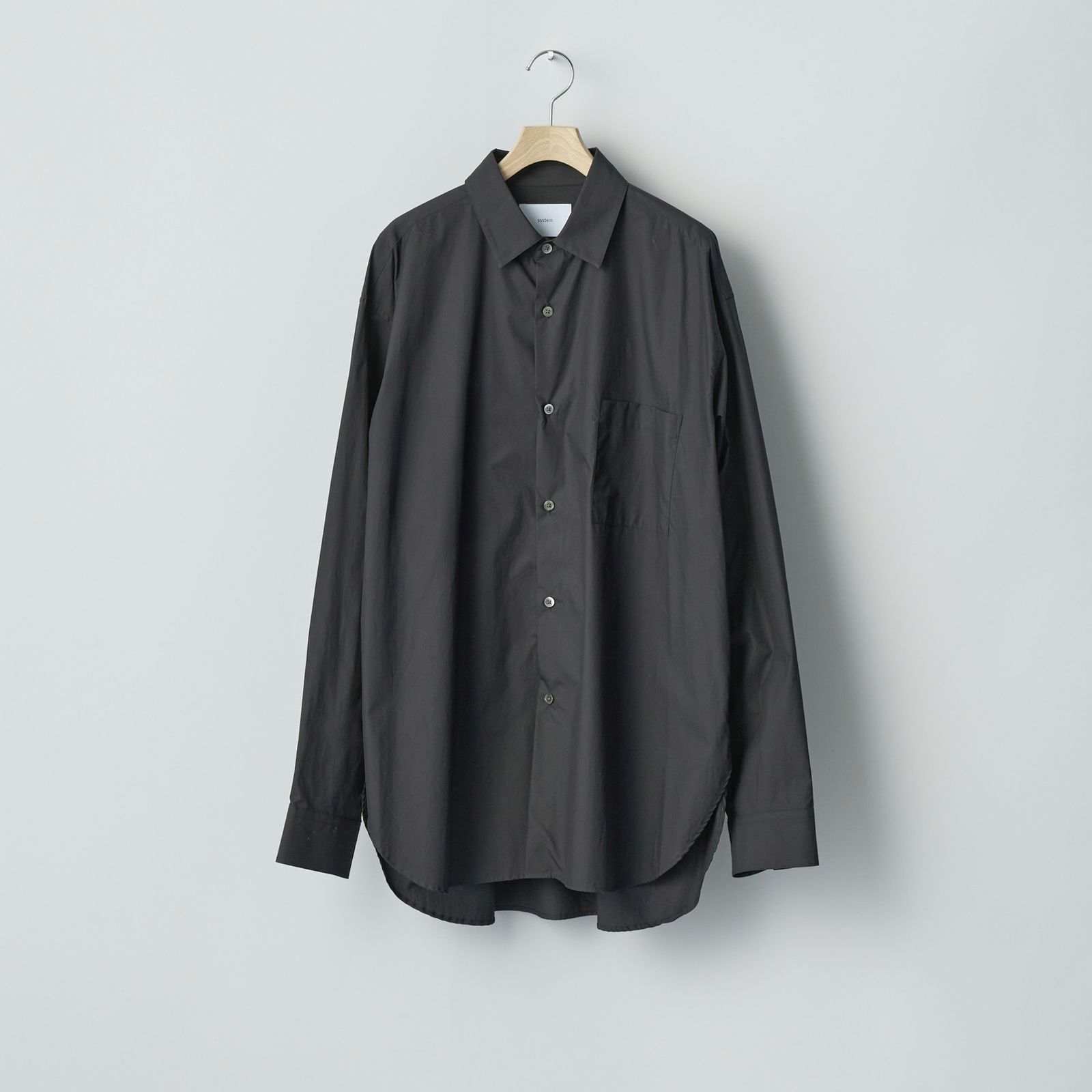 ssstein - 【残り一点】Suvin Cotton Oversized Down Pat Shirt