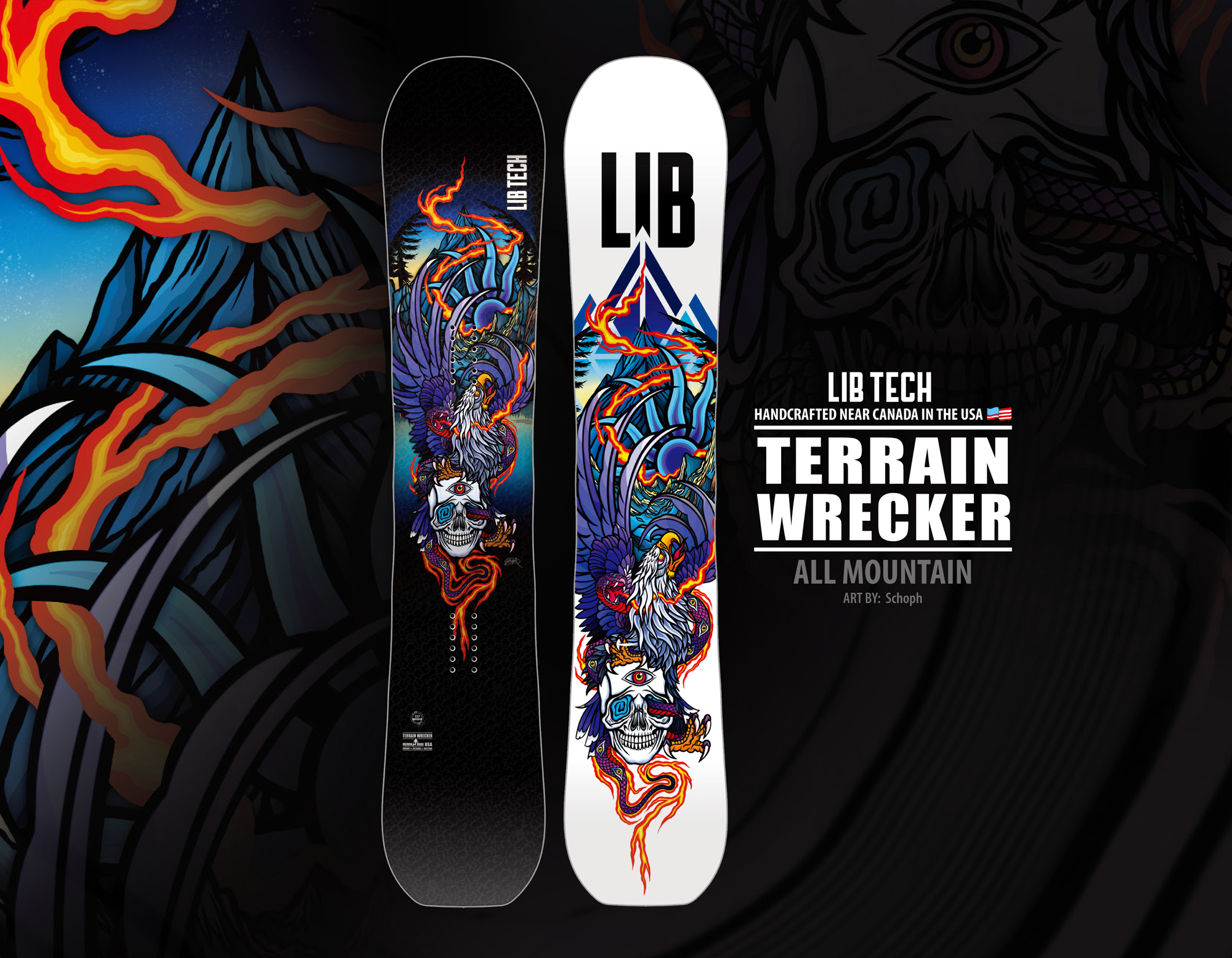 TERRAIN WRECKER | LIBTECH SNOWBOARDS 24/25