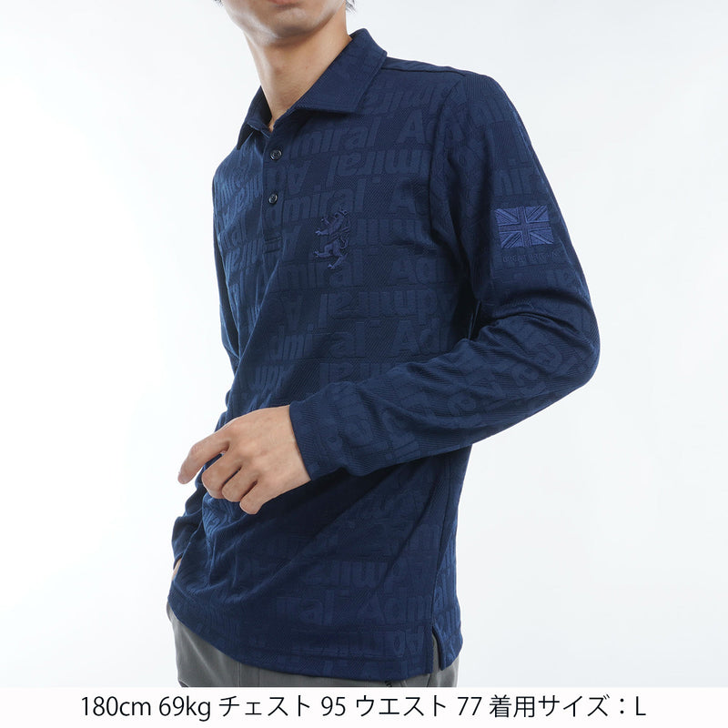 トーナルビッグランパント ロングスリーブシャツ ADMA475 – ADMIRAL