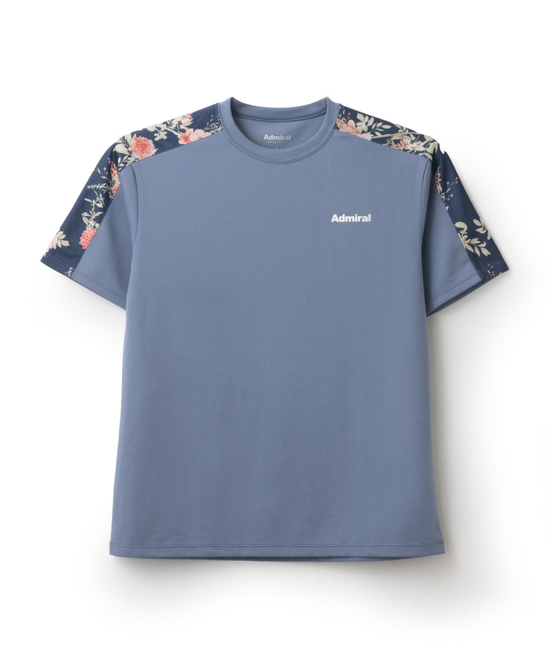 ショルダーフラワーグラフィックTEE ATMA506 – ADMIRAL